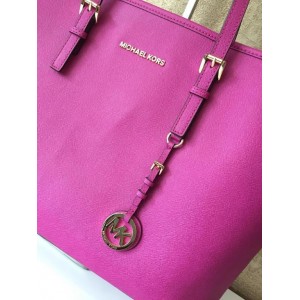 [NEW] MICHAEL KORS 30S3GTVT6L Medium Jet Set Multifunction Saffiano Travel Tote